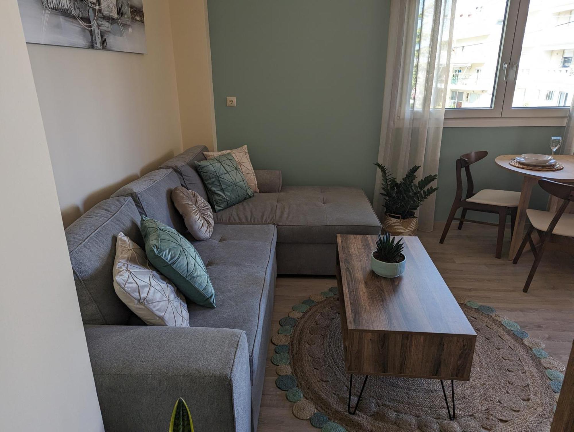 Modern Mint Sunny House Near The Airport Apartment สปาตา ภายนอก รูปภาพ