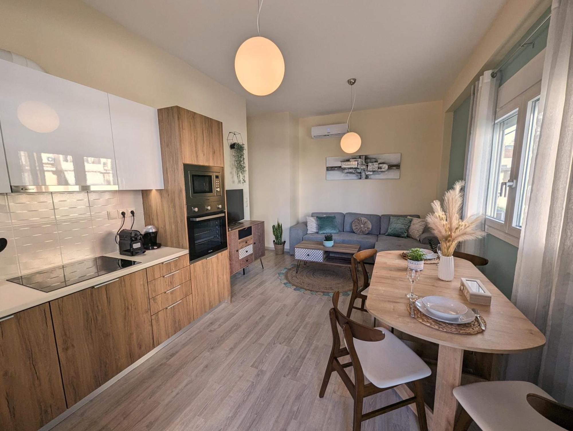 Modern Mint Sunny House Near The Airport Apartment สปาตา ภายนอก รูปภาพ